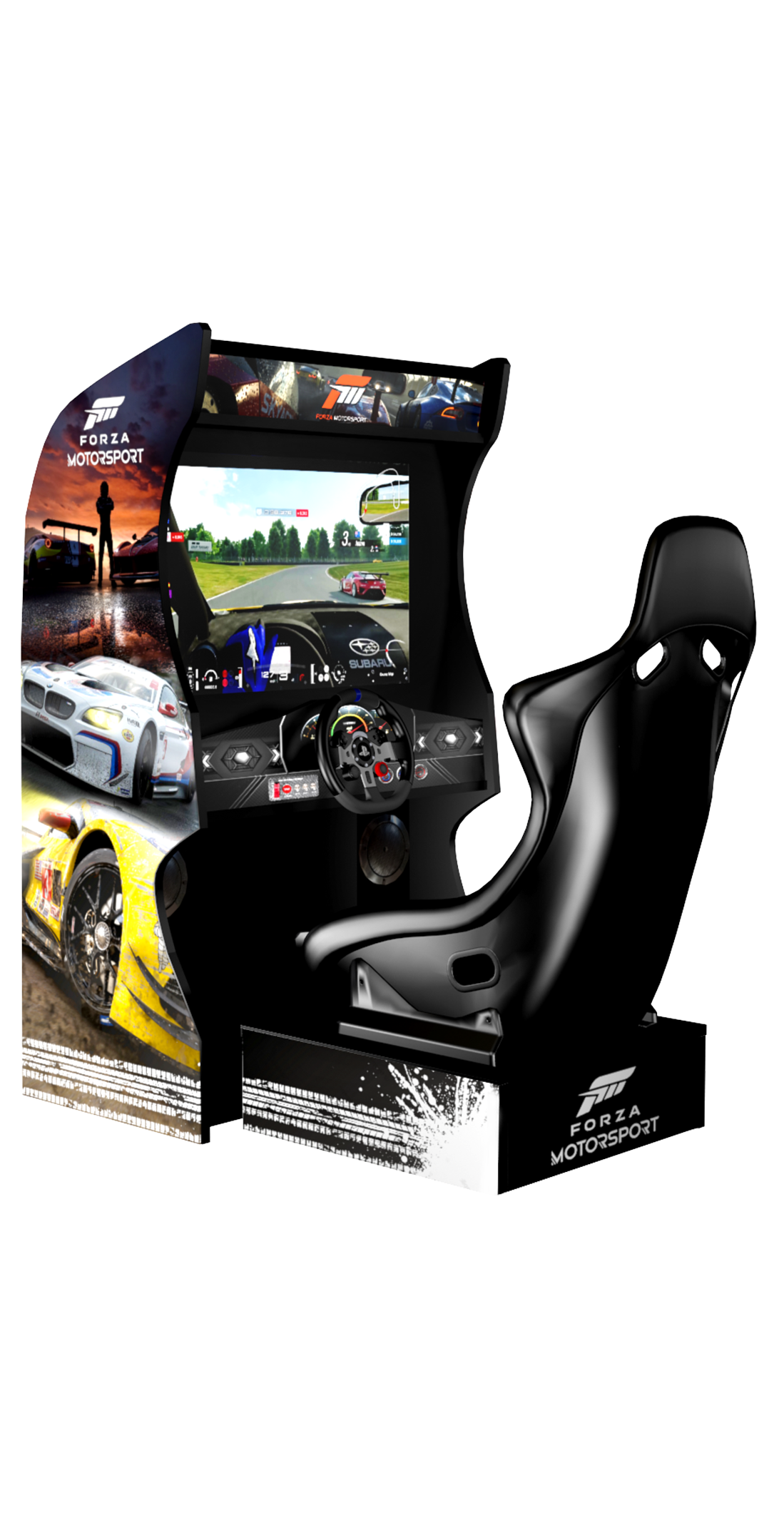 Máquina arcade Auto Race simulador de carreras retro