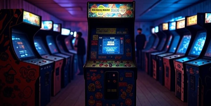 Reutilización de piezas y gabinetes arcade reciclados